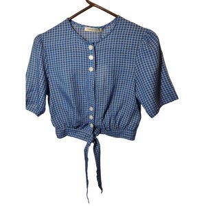 THE EAST ORDER MAHLIA CROPPED TOP XS